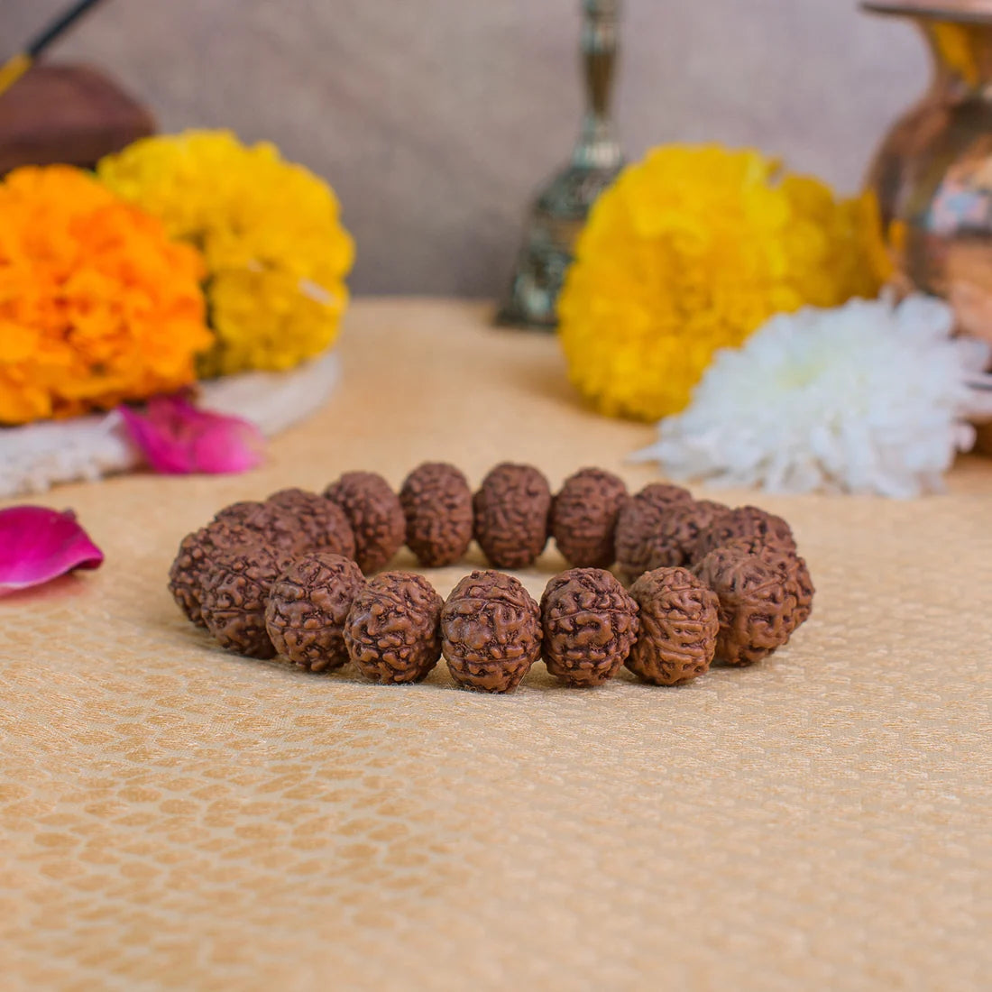 7 Mukhi Rudraksha Bracelet | Wealth, Prosperity & Positivity