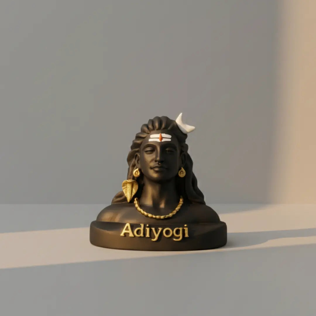 Adiyogi Shiva Statue – Spiritual Idol for Meditation, Puja & Home Décor