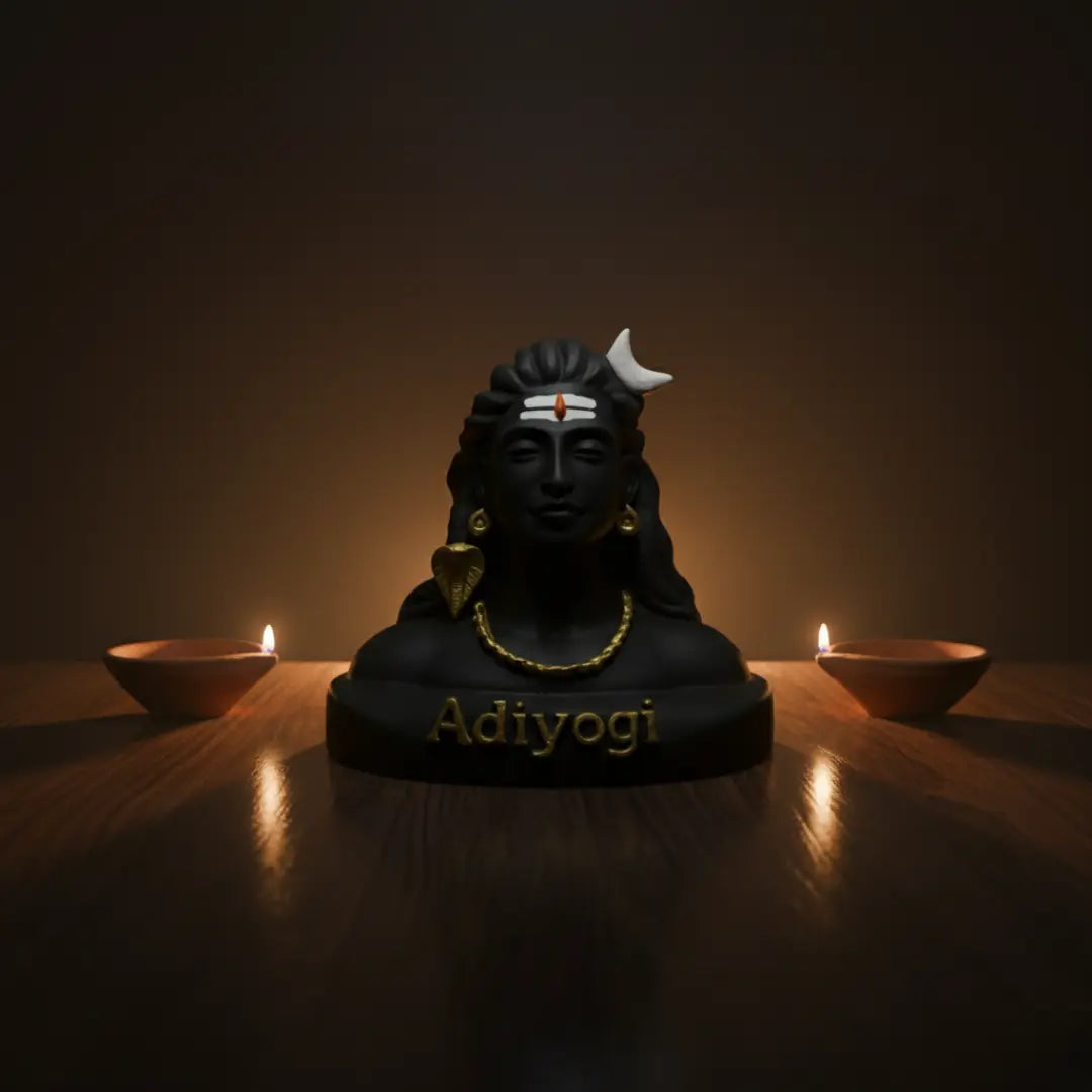 Adiyogi Shiva Statue – Spiritual Idol for Meditation, Puja & Home Décor