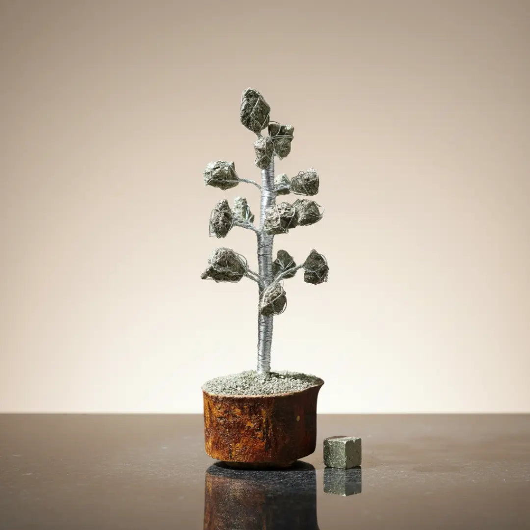 Pyrite Crystal Tree – Feng Shui Money Tree for Wealth & Success