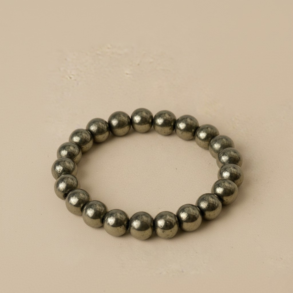Raw Pyrite Bracelet