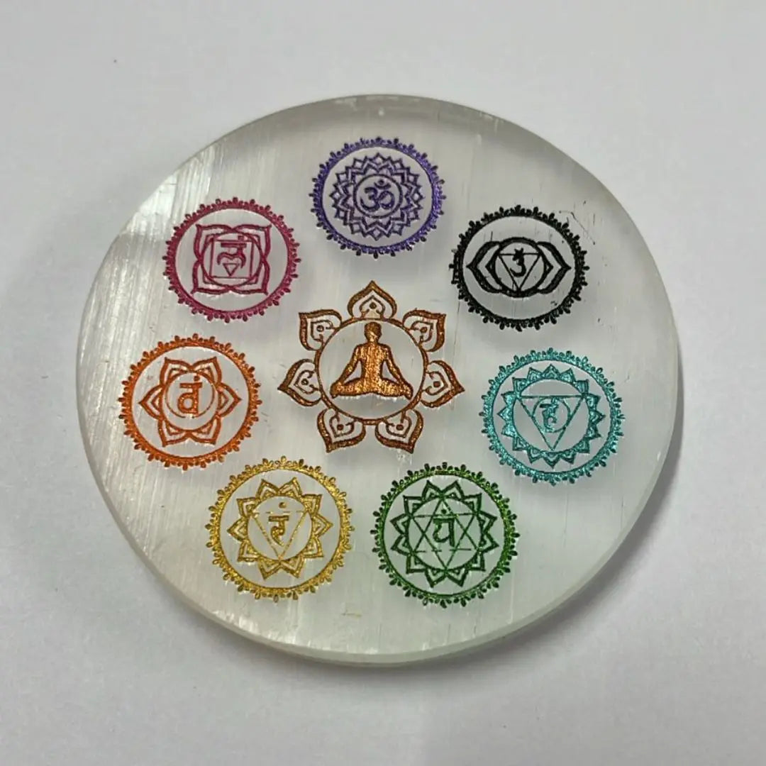 Selenite Charging Plate – Cleanse & Recharge Crystals and Bracelets