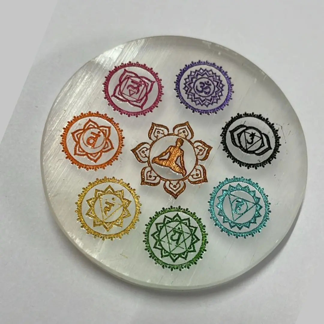 Selenite Charging Plate – Cleanse & Recharge Crystals and Bracelets