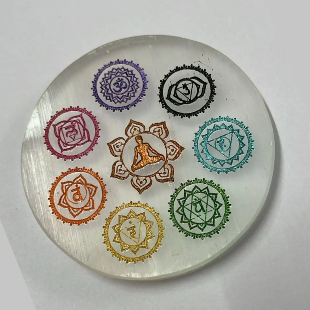 Selenite Charging Plate – Cleanse & Recharge Crystals and Bracelets
