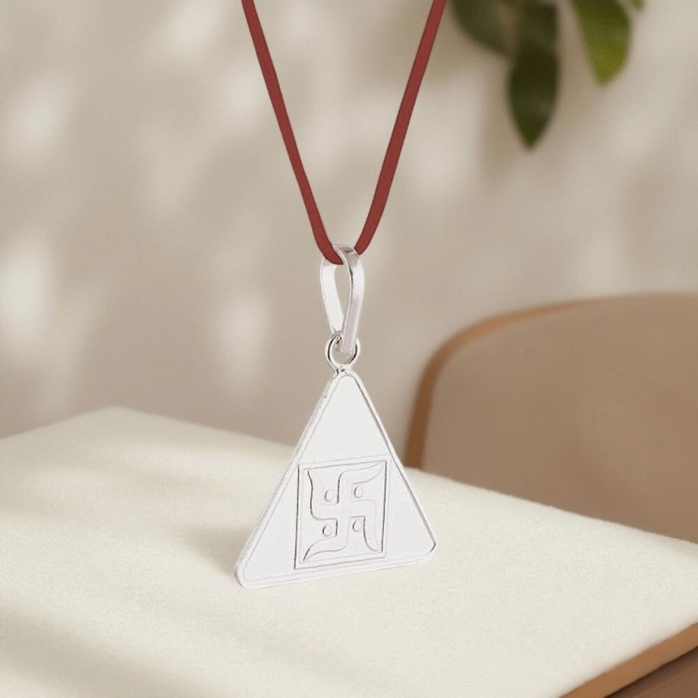 Surya Pyra Yantra Silver Locket
