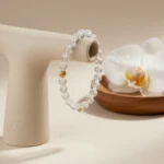 Clear Quartz Crystal Bracelet Diamond Cut - Image 2