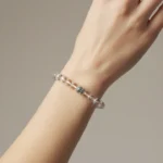 Clear Quartz Crystal Bracelet with Buddha Charm - Image 3