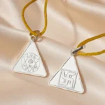 Gayatri Yantra Silver Locket
