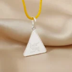 Gayatri Yantra Silver Locket - Image 4