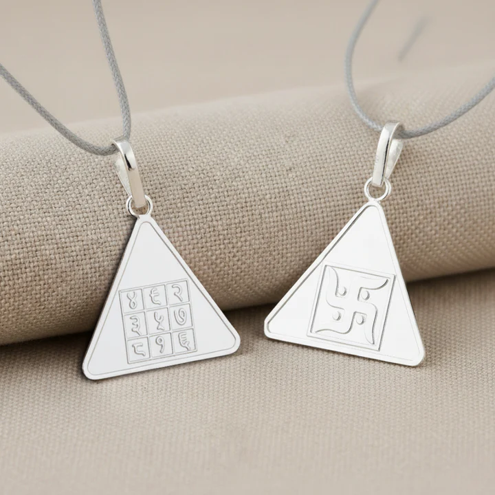 Pyra Yantra Silver Locket