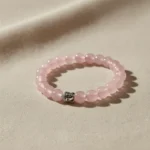 Rose Quartz Bracelet with Buddha Head