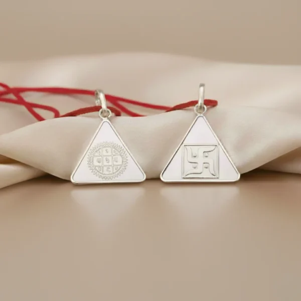 Surya Yantra Silver Locket