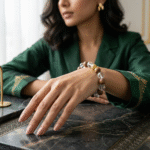 Wood Crystal Bracelet Diamond Cut - Image 4