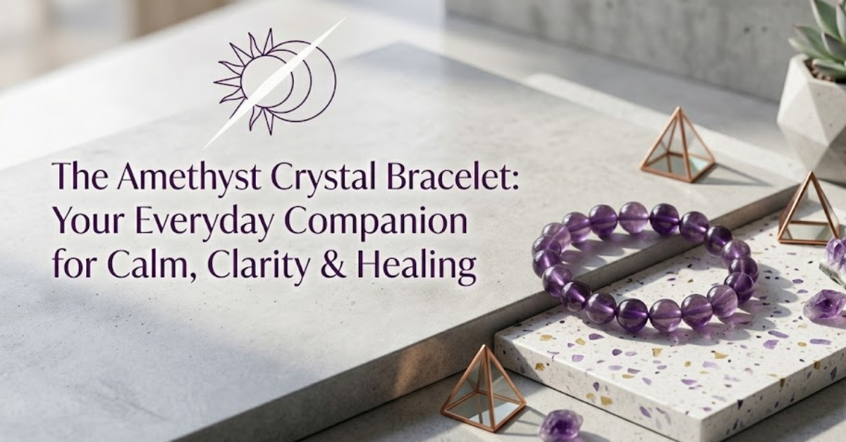 Amethyst Crystal Bracelet