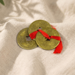 Feng Shui Lucky Coins Set of 3 for Money & Wealth (Chinese Red String Coins) - Image 4