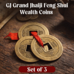 Feng Shui Lucky Coins Set of 3 for Money & Wealth (Chinese Red String Coins) - Image 3