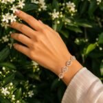 Pink Quartz Crystal Bracelet for Women - Image 3