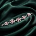 Pink Quartz Crystal Bracelet for Women - Image 2